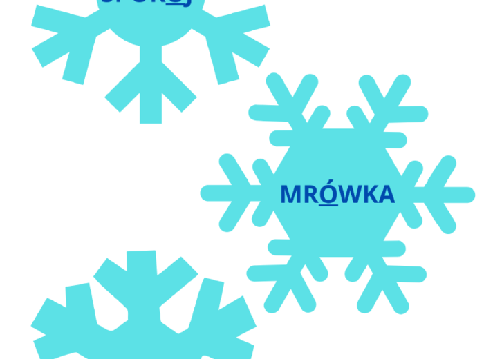 Zimowa ortografia - dekoracja
