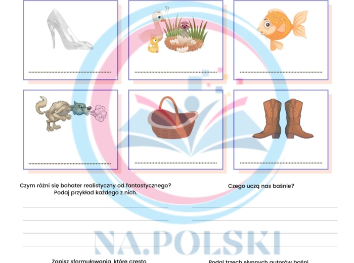 Sprawdzian z baśni - kl.4