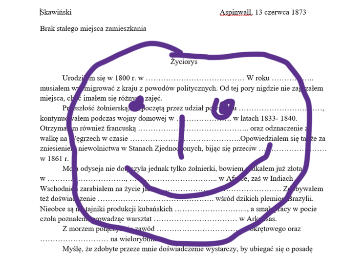 Życiorys Skawińskiego - Latarnik