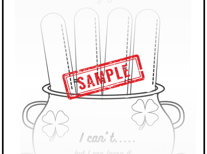 CAN/CAN'T - karta pracy/ wklejka