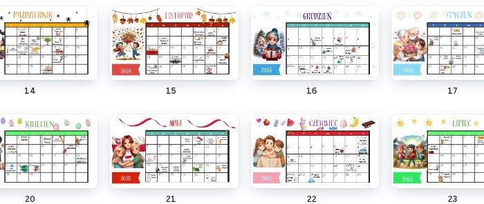 Kalendarz 2024/2025
