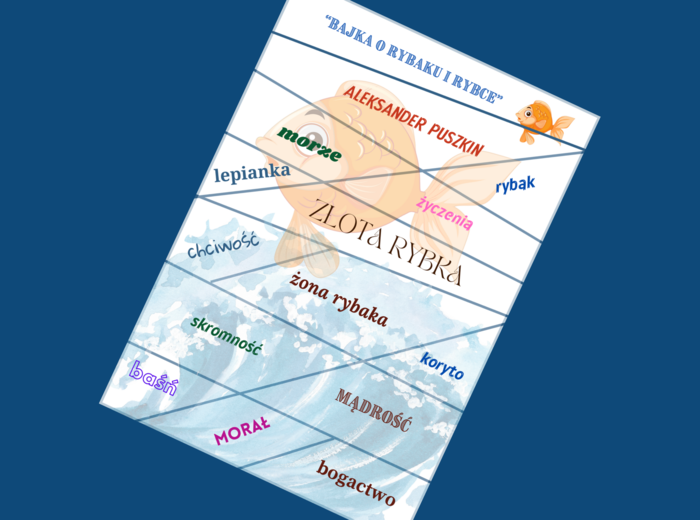 "BAJKA O RYBAKU I RYBCE" – puzzle