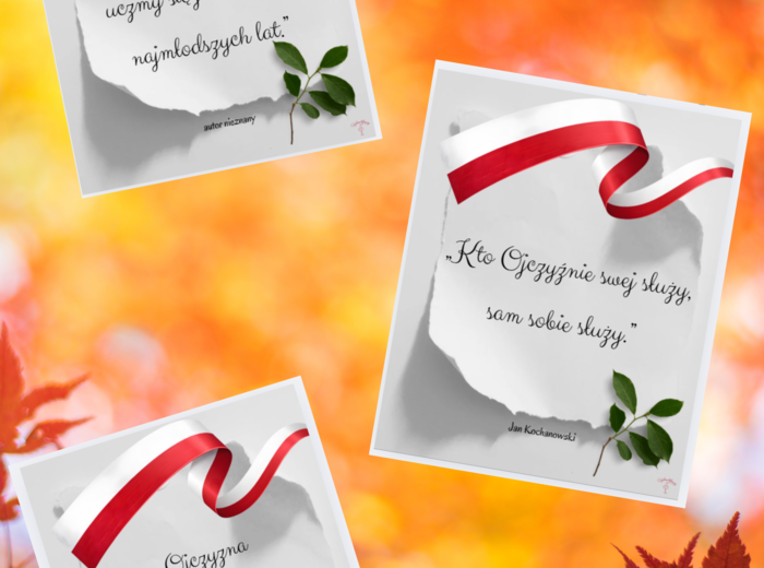 11 Listopada - gazetka, cytaty, 15 kart, Święto Niepodległości