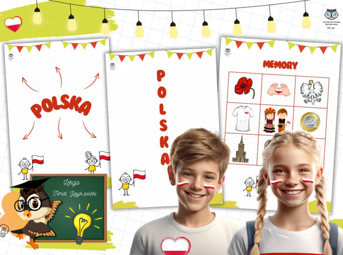 Polskie święta narodowe. Burza mózgów. Odwrócona krzyżówka. Memory. Polska. Konstytucja 3 maja. Święto Niepodległości