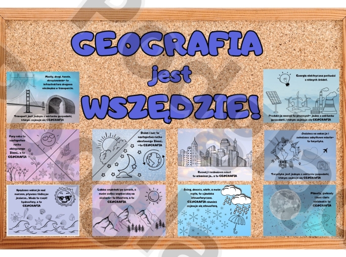 Gazetka całoroczna- Geografia