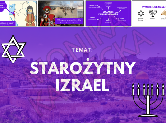 Starożytny Izrael - prezentacja historia klasa 5
