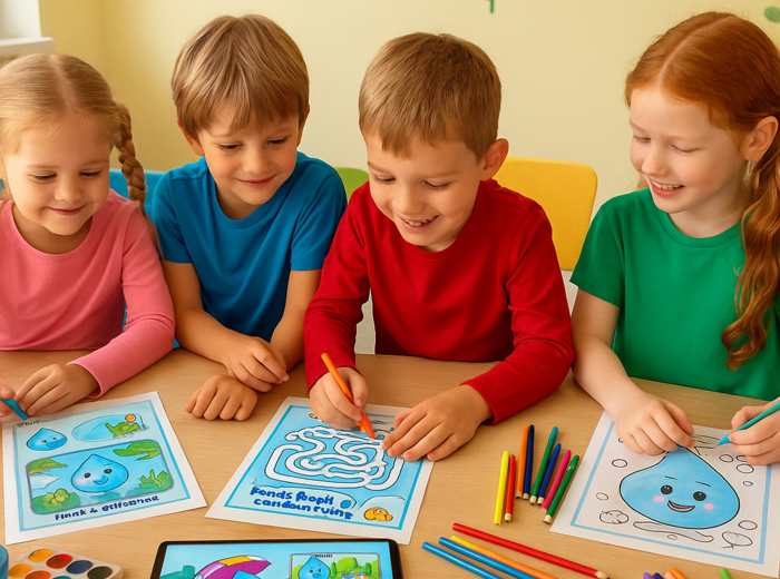 Książeczka „Przygody Kropli”