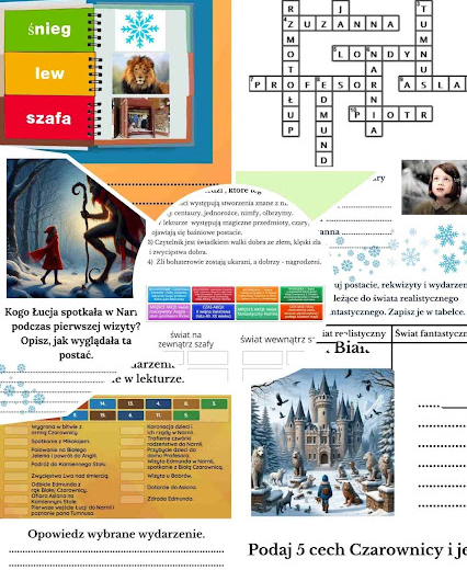 Stacje zadaniowe do „Opowieści z Narnii” – lekcja pełna współpracy i emocji