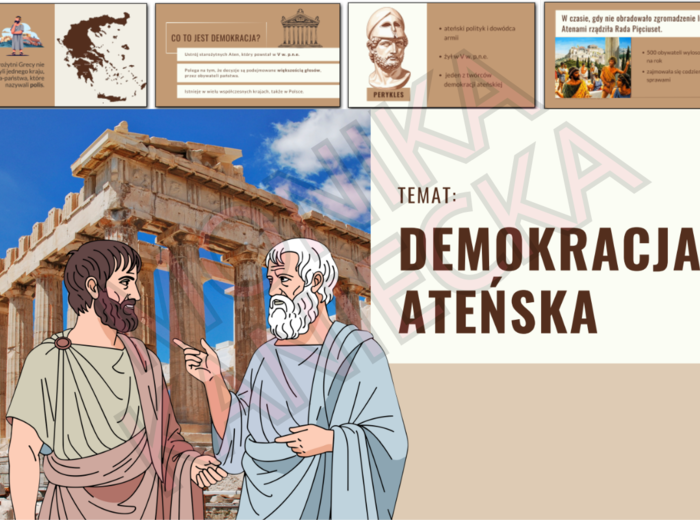 Demokracja ateńska - prezentacja historia klasa 5