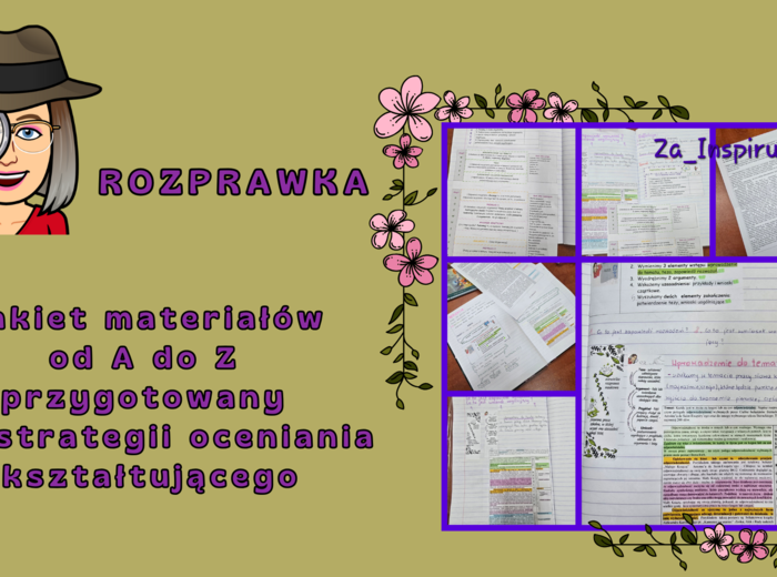 Rozprawka- scenariusz, karty pracy- pakiet lekcji ok