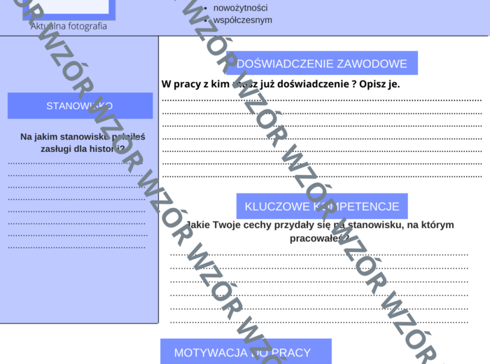 Historia: Rozliczenie z historii