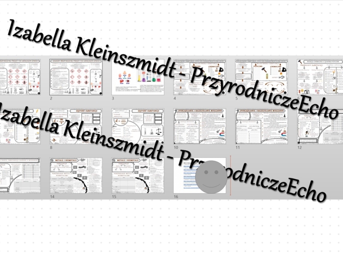 Zestaw sketchnotek i kart pracy + gratisowe linki do prezentacji multimedialnych niekomercyjnych wykonanych w genial.ly do indywidualnego pobrania i użycia do celów niekomercyjnych. Chemia 7, „Substancje”