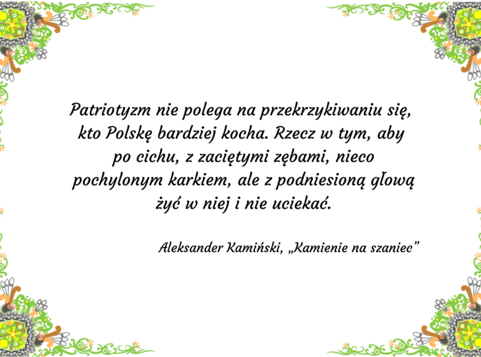 ZŁOTE MYŚLI z lektur szkolnych - CYTATY - lektury - kl. 7-8 - gazetka - 31 stron - wersja 2