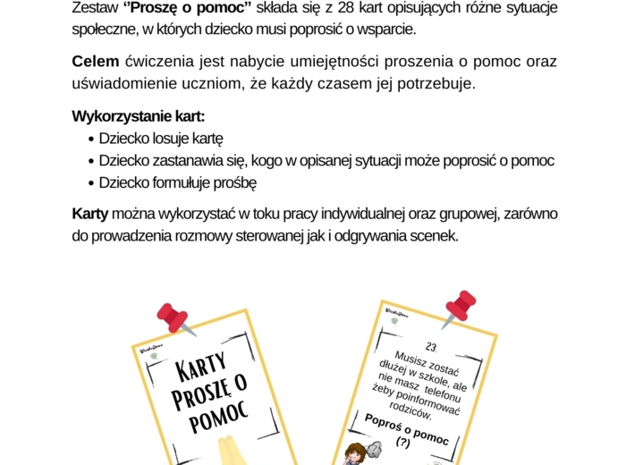 KARTY PROSZĘ O POMOC!