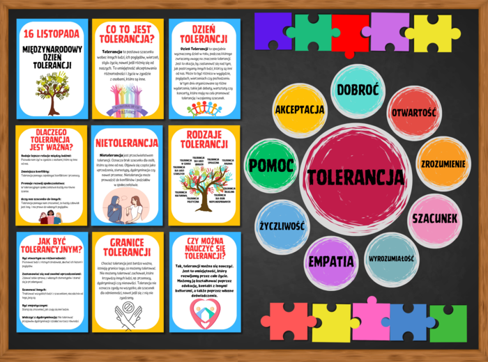 DZIEŃ TOLERANCJI - zestaw materiałów