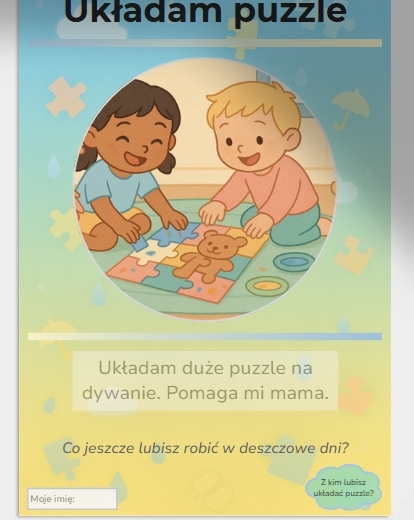 Co można robić, gdy pada deszcz?