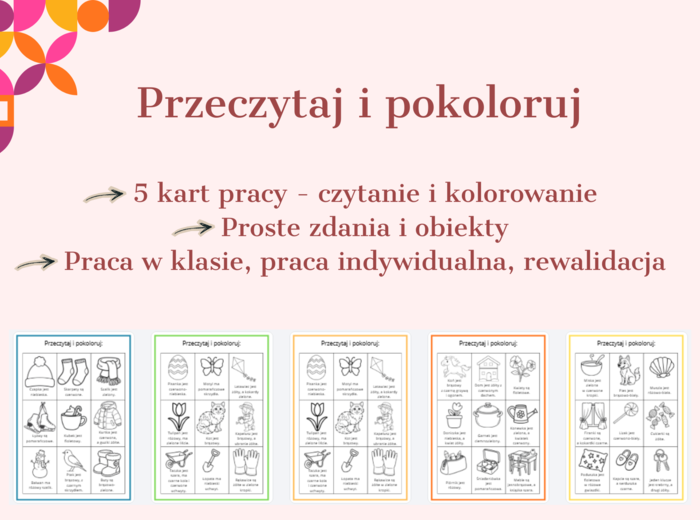 Przeczytaj i pokoloruj