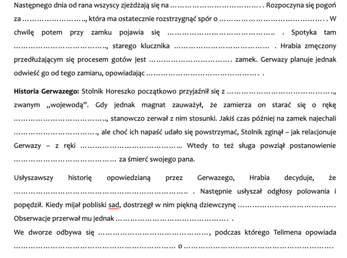 Pan Tadeusz - od A do Z (pakiet materiałów)