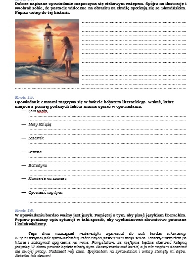 25 kroków do opowiadania