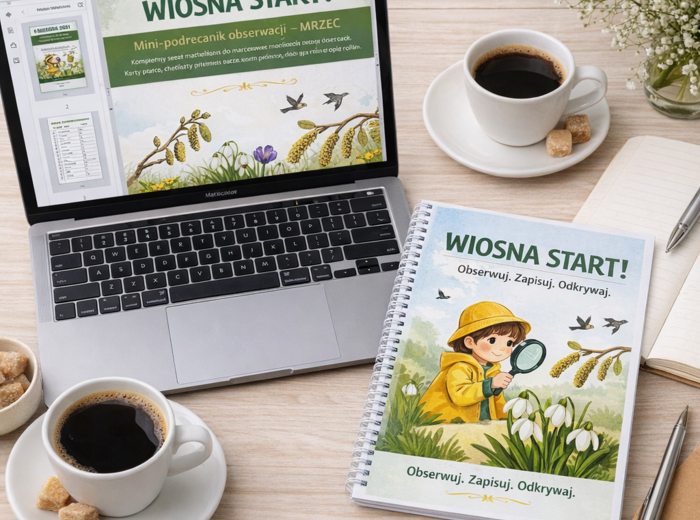 Wiosna Start! Mini‑podręcznik obserwacji przyrody na marzec