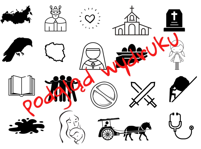 Plansza skojarzeniowa "Syzyfowe prace".