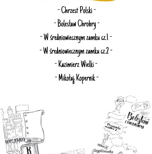 Historia na kartach - karty pracy z historii