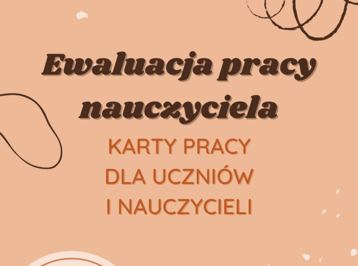 Karty pracy: Ewaluacja pracy nauczyciela
