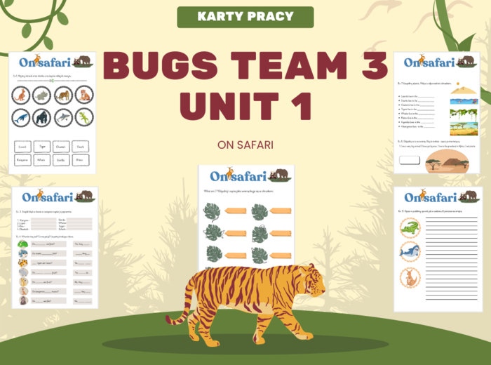 Bugs team 3 unit 1 - on safari