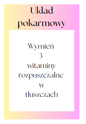 Gra "Układ pokarmowy" - powtórzenie wiadomości - biologia klasa 7