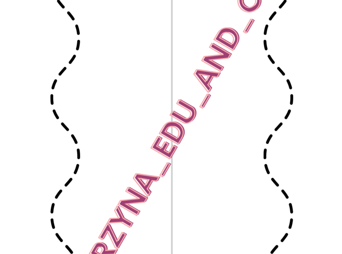 Skoordynuj swój mózg - zygzaki - ćwiczenia grafomotoryczne