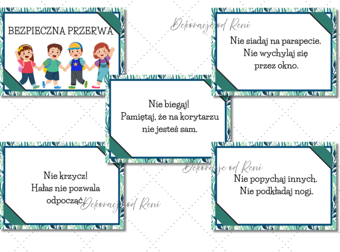 BEZPIECZNA PRZERWA