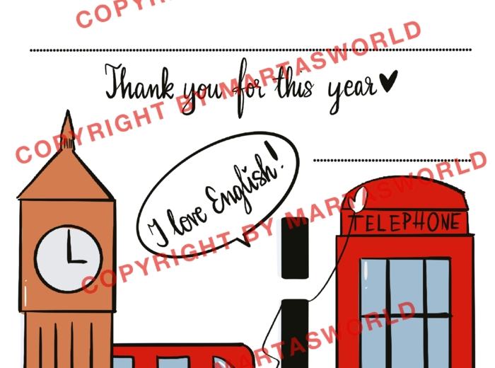 Diploma - Dyplom Językowych Osiągnięć 🇬🇧👏🏻💫