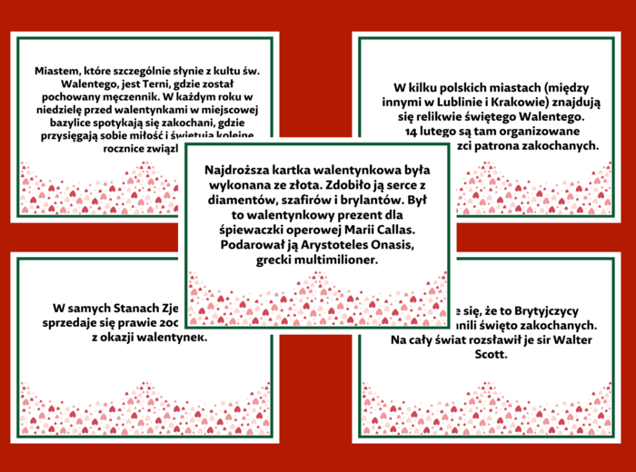 WALENTYNKI – gazetka – biblioteka – świetlica – 15 stron – wersja 3