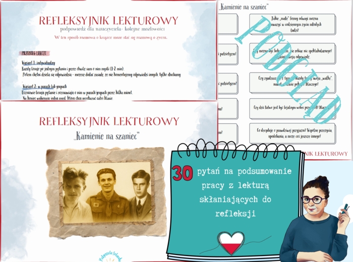 Refleksyjnik- ,,Kamienie na szaniec"