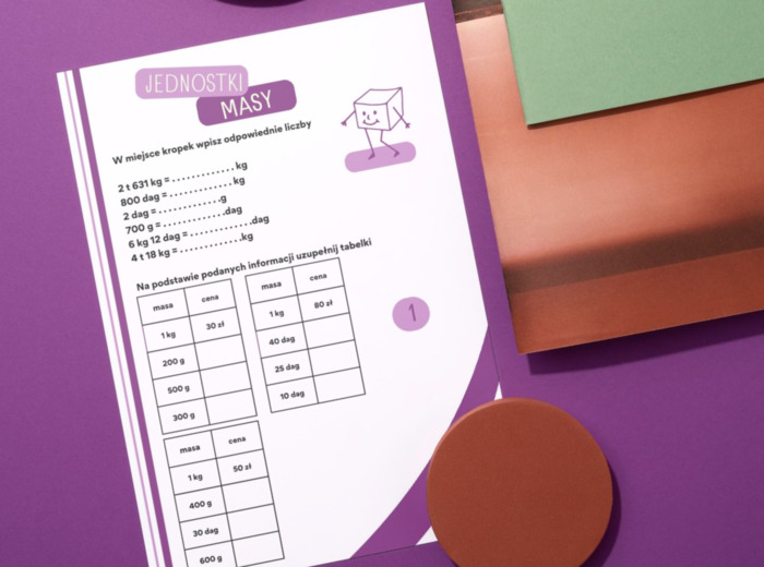 Jednostki masy kl. 4 i 5