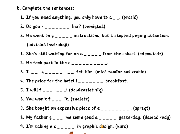 EGZAMIN ÓSMOKLASITY 2025 z Buzzy English - niezbędne słownictwo.
