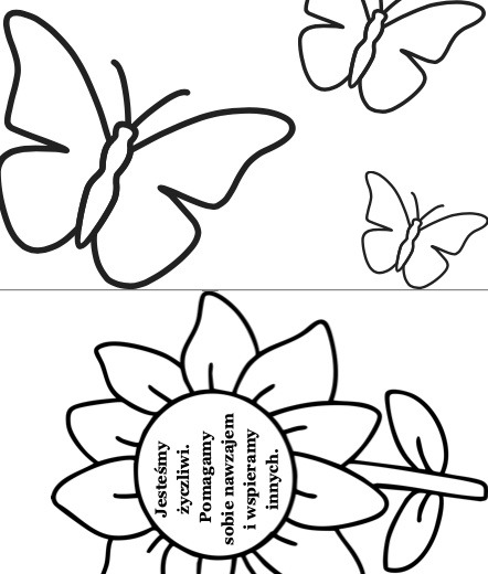 W Pierwszej klasie– gazetka do kolorowania z wartościami lub karta pracy dla dzieci| 25 stron w rozmiarze A4 i mniejszym