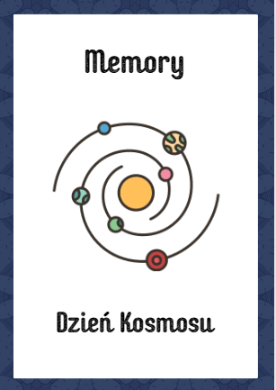 MEMORY DZIEŃ KOSMOSU