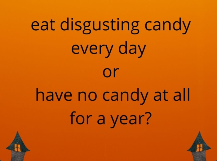 Would You Rather- Halloween