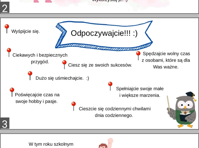 Godzina wychowawcza. Podsumowanie. Rewalidacja.