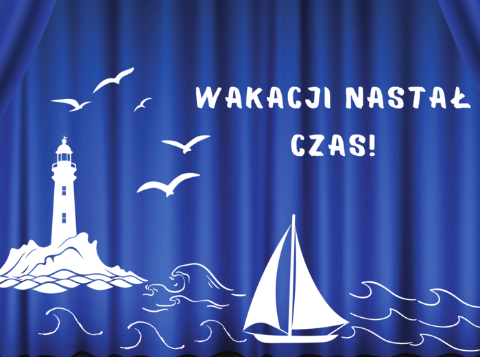 Dekoracja na zakończenie roku szkolnego - Wakacji nastał czas!