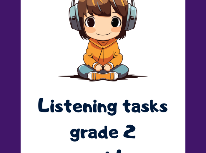 Listening tasks grade 2 set 1