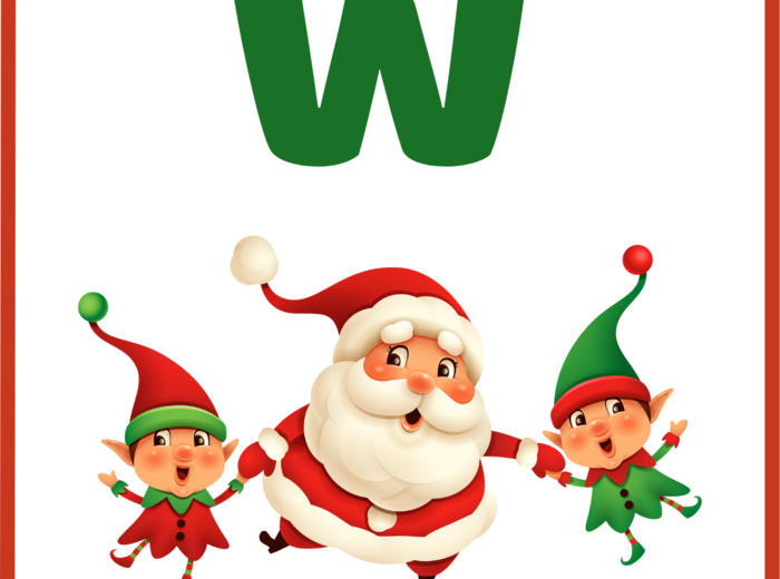 WITAJ ŚWIĘTY MIKOŁAJU – MIKOŁAJKI – Mikołaj – GIRLANDA – biblioteka – świetlica – przedszkole – gazetka – wersja 2