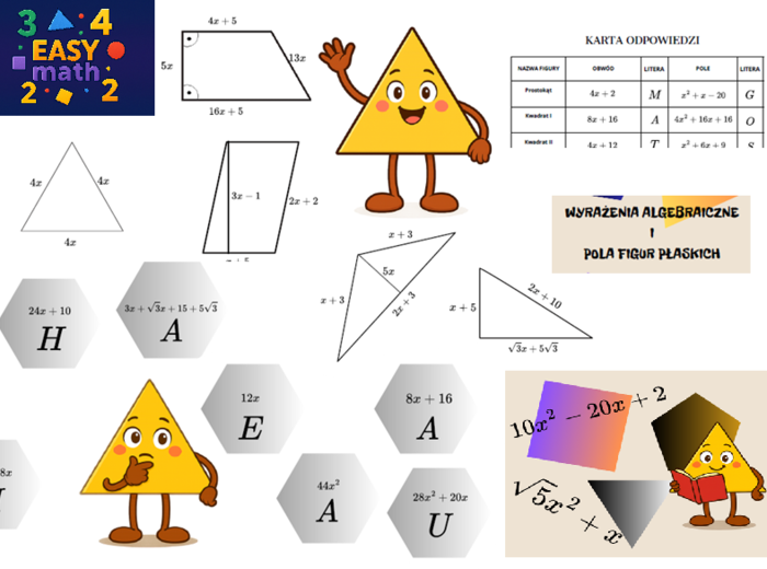 Wyrażenia algebraiczne i geometria