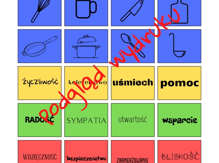 Przepis na zgraną klasę/grupę - wersja kolorowa