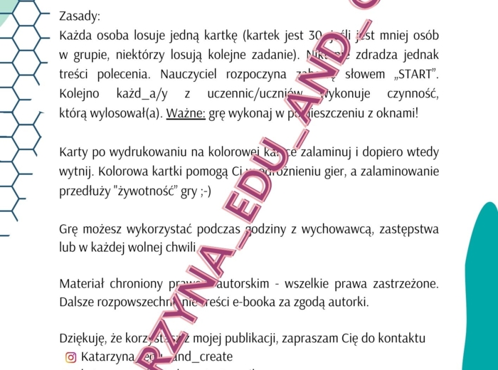 test na czujność - część 2 przyrodnicza