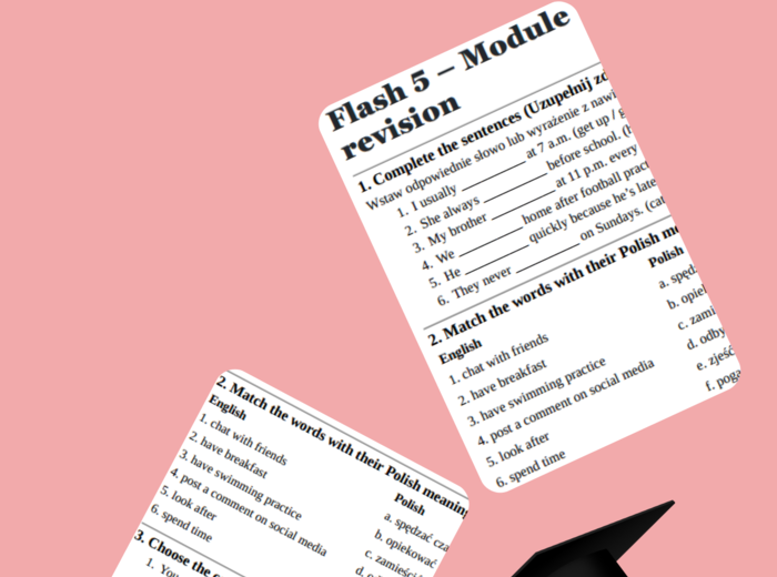 Flash 5 – Module 2 – vocabulary revision