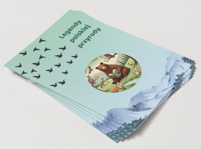 Książka z legendami o przyrodzie