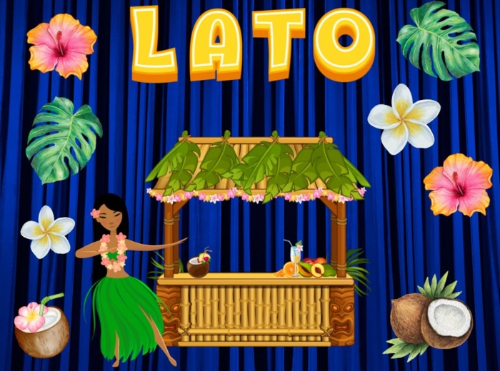 Dekoracja Przedszkolna „Lato na Hawajach”