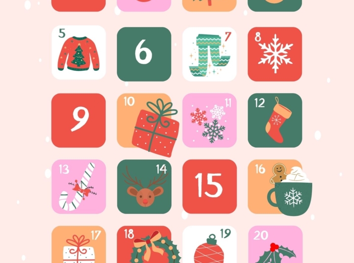 Kalendarz adwentowy - dobre uczynki- klasy I-III